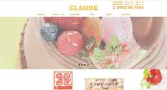 Desktop Screenshot of claude.jp